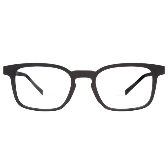 Modo 7053 Eyeglasses | Black | Square Titanium/Plastic | 48-19-145 | - Picture 1 of 12